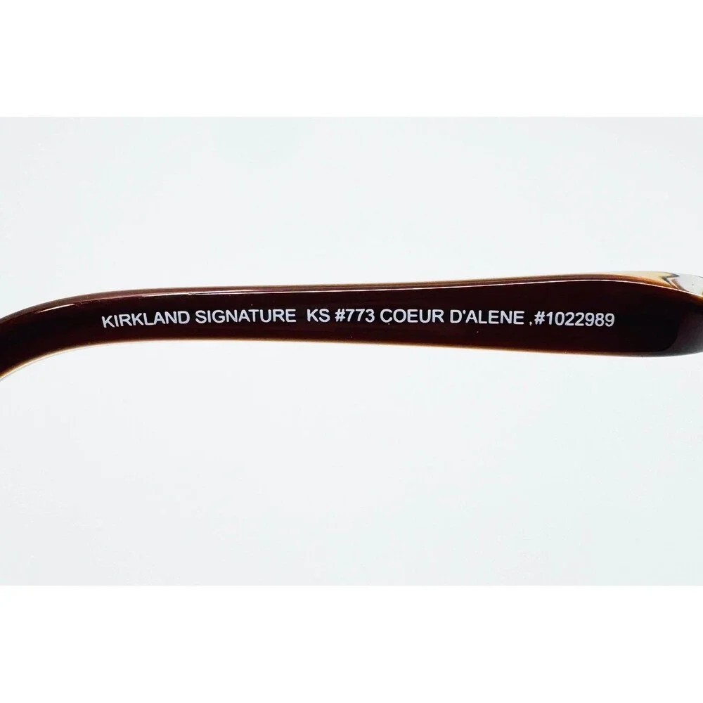 Kirkland Signature Eyeglasses Womens Tortoise Coeur D'Alene 54-17-140